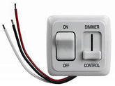 JR Products 15205 LED Approved Dimmer On/Off Switch - White